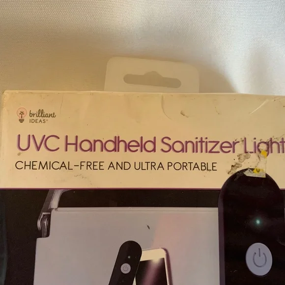 NIB! UVC Handheld Sanitizer Light! Chemical-Free and Ultra Portable! - Picture 3 of 6